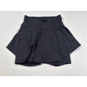 Old Navy Active Powersoft High-Rise Go-Dry Skort Black Size Small (II363)